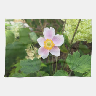 Pink Wildflower Kitchen Towel | Botanical Floral T Kökshandduk
