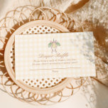 Pink & Yellow Lemon Bow Diaper Raffle Tilläggskort<br><div class="desc">Celebrate your spring/summer baby shower with our lovely pink and yellow lemon-themed baby shower design.</div>