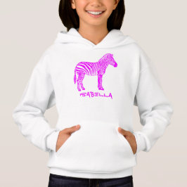 Pink Zebra Kids T Shirt