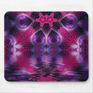 Pinkana Visionary Fractal Art Mousepad Musmatta