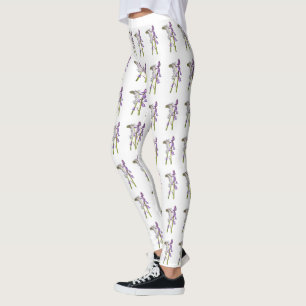 Pinkbells Fabric Mönster. Leggings