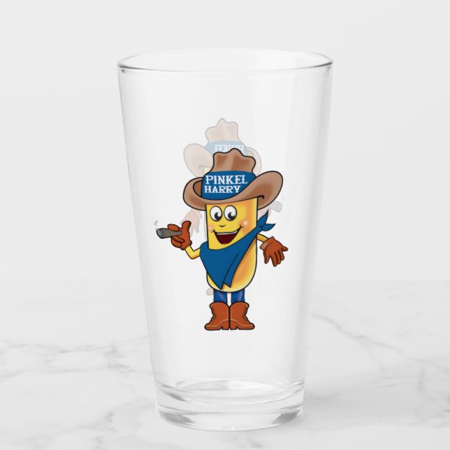 Pinkel Harry Pint Glaskopp (Framsida)