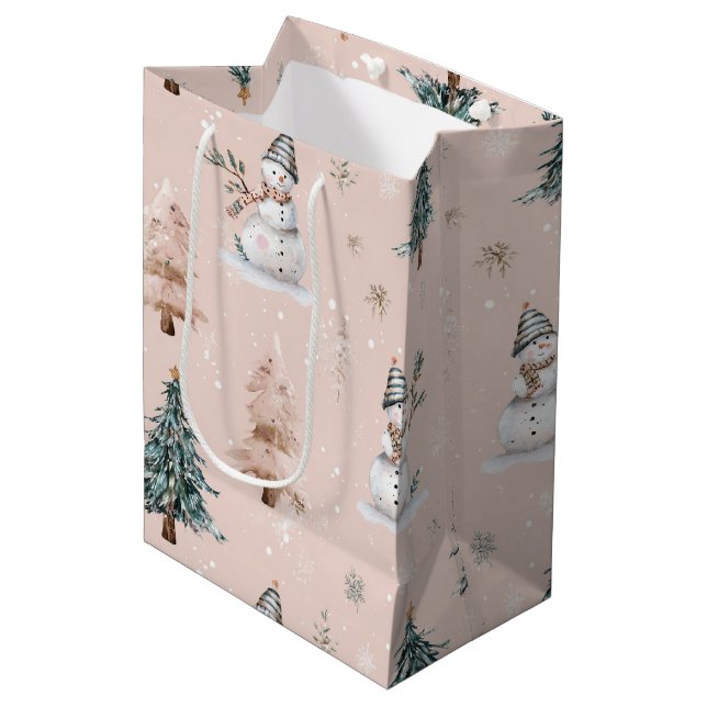 Pinker Pjätterom Jul - Vinter (2) (Framsidan Vinklad)