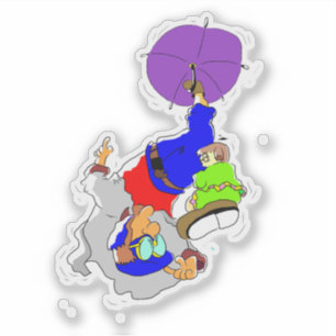 Pinkerton Umbrella Klistermärken