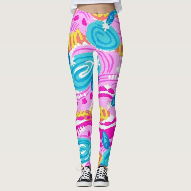 Pinkery Leggings (Framsida)