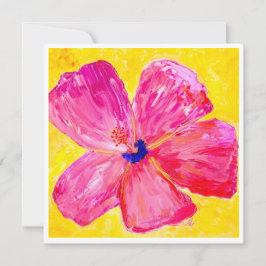 Pinkest från Rosa Hibiscus vykort