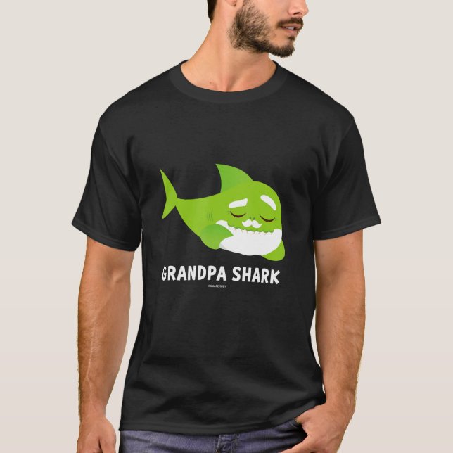 Pinkfong Grandpa Shark Officiell T-shirt (Framsida)