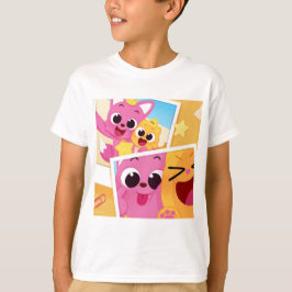Pinkfong Kids T-Shirt! Teckenskjorta T Shirt