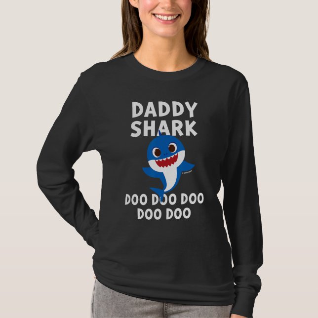 Pinkfong pappa Shark Officiell T Shirt (Framsida)