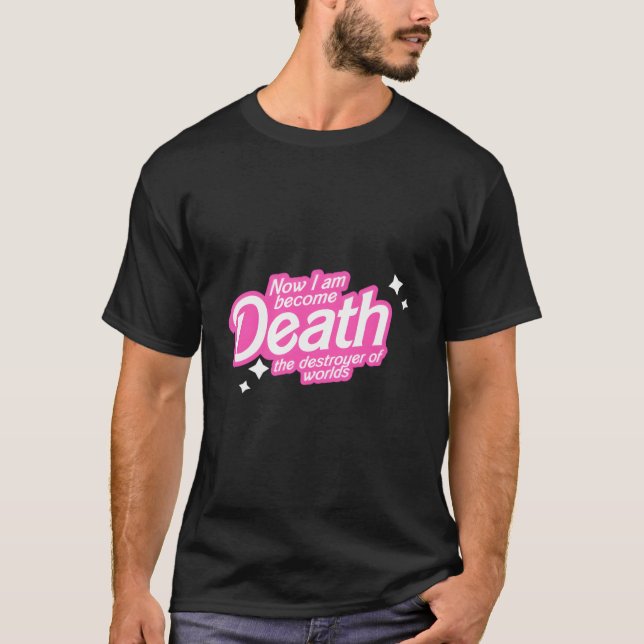 Pinkheimer - nu blir jag död, Förstörare O T Shirt (Framsida)