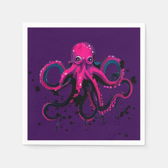 Pinkie Inkie Pappersservett (Framsidan)