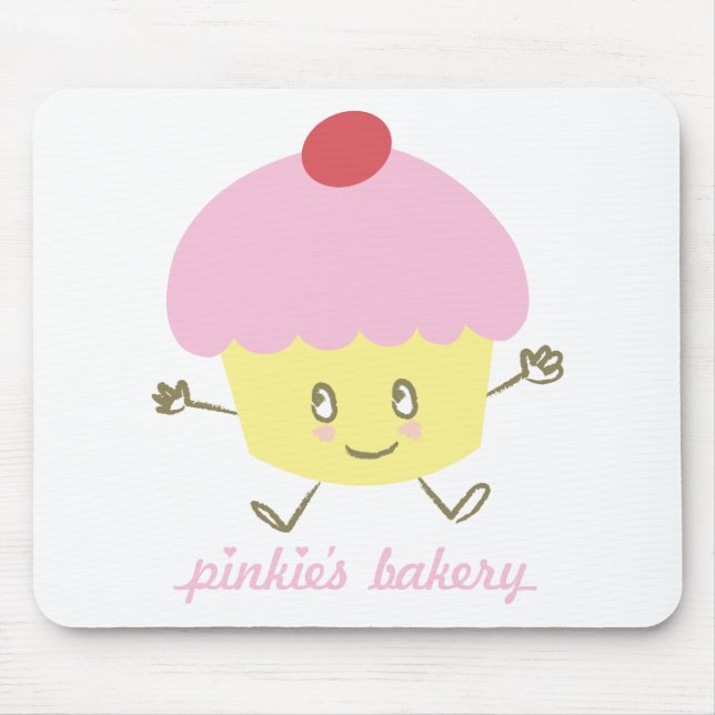 Pinkies bagerimuffin Mousepad Musmatta (Framsidan)