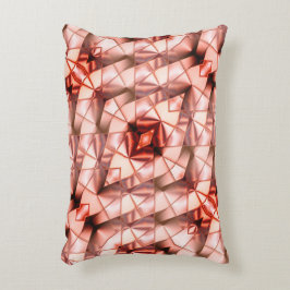 Pinkish gigantic "pearly Blommor", digital tecknin Prydnadskudde