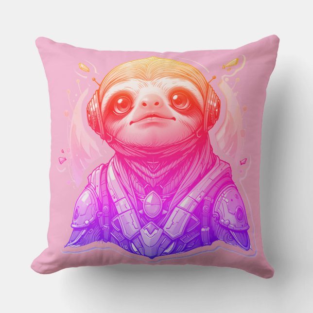 Pinkish Gleams, Coola Streams 51 x51 Kudde (Framsida)