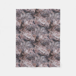 Pinkish naturstenstruktur fleecefilt