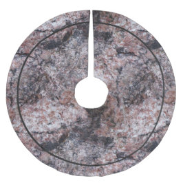 Pinkish stenstruktur för geologi julgransmatta borstad polyester