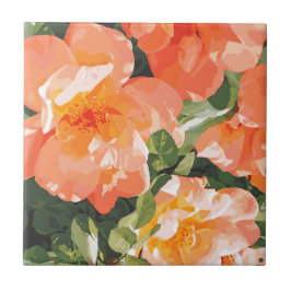 PinkMagnolia Ceramic Tile Kakelplatta