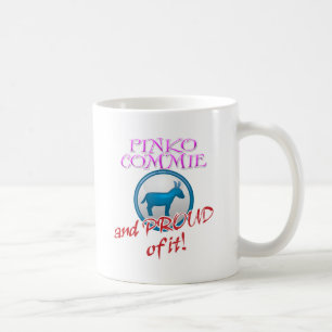 PinkoCommie och stolt av det! Kaffemugg