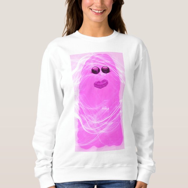 Pinkoween-spooktacular-spöke T Shirt (Framsida)