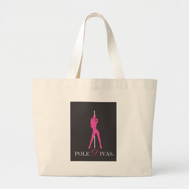 PinkPolePNG Jumbo Tygkasse (Framsidan)