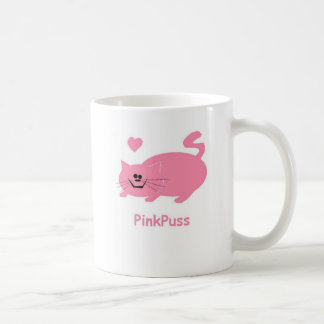 pinkpusskärlek kaffemugg