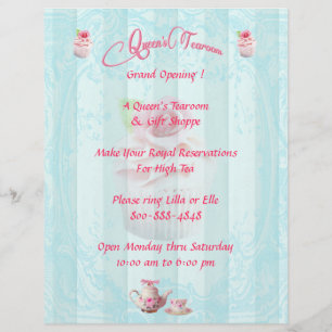 PinkTea Ro Muffins Flyers