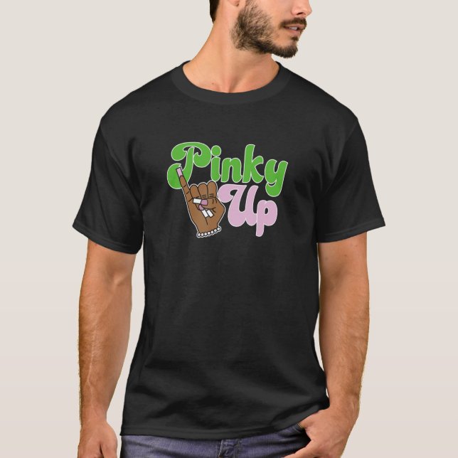 Pinky är uppe t shirt (Framsida)