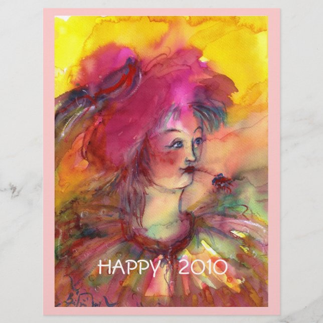 PINKY CLOWN REKLAMBLAD (Framsidan)