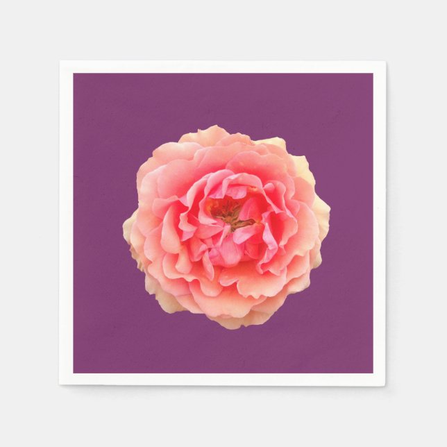 Pinky Cocktail Papper Napkins Pappersservett (Framsidan)