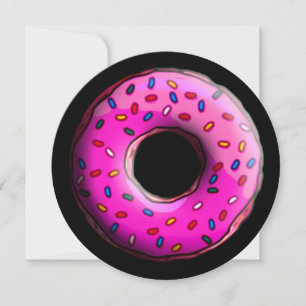 Pinky Donut med färgstarka sprinkler + dina idéer