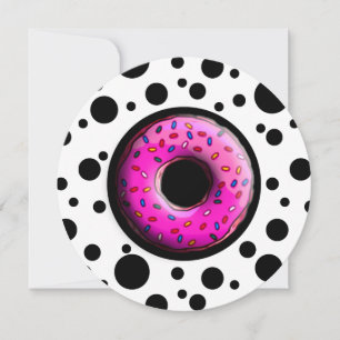 Pinky Donut med färgstarka sprinkler + dina idéer