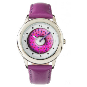 Pinky Donut med färgstarka sprinkler + dina idéer Armbandsur
