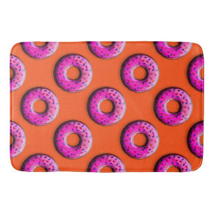 Pinky Donut med färgstarka sprinkler + dina idéer Badrumsmatta