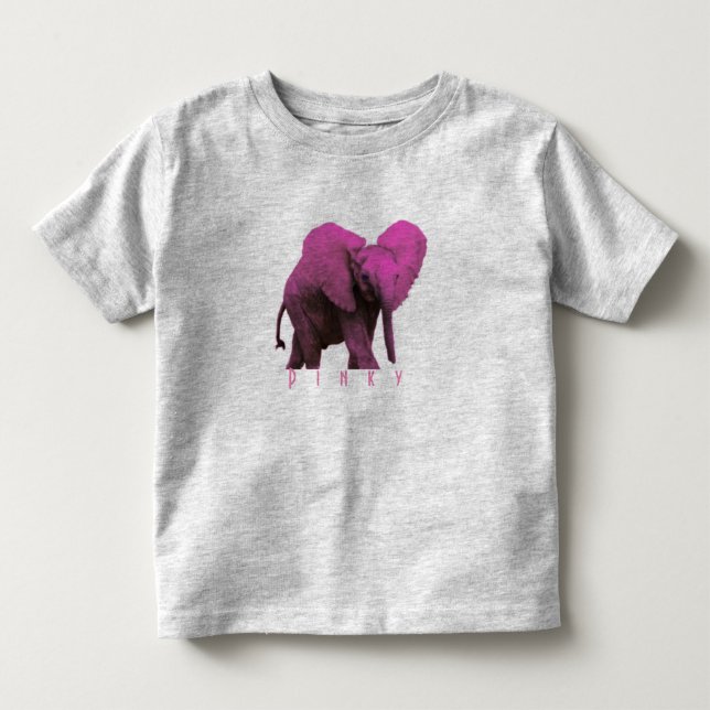 Pinky Elephant T-Shirt (Framsida)