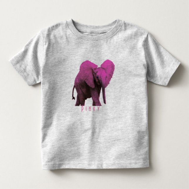 Pinky Elephant T-Shirt (Framsida)