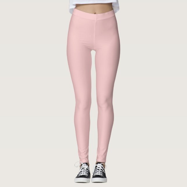Pinky Enkel Rosa Leggings (Framsida)