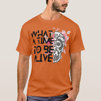 Pinky Flowers och skallkonst... T Shirt