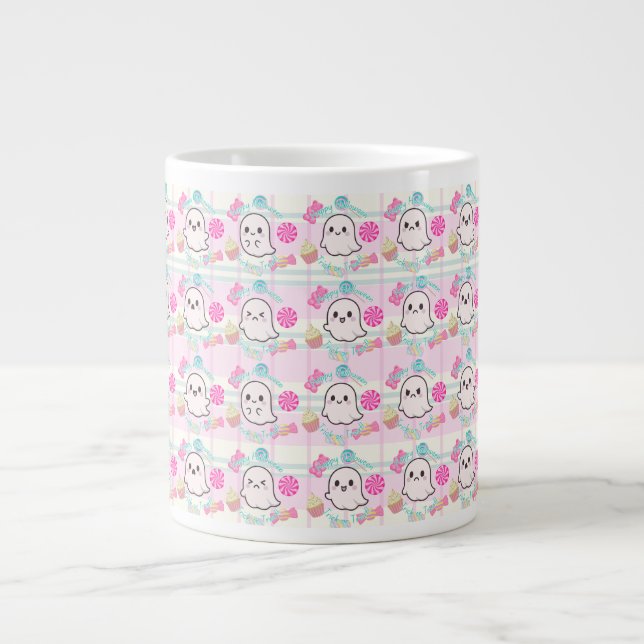 Pinky Ghost Mug Jumbo Mugg (Framsidan)