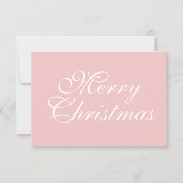 Pinky God Jul Pink Kort (Framsida)