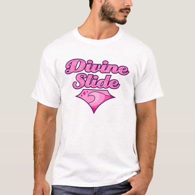 Pinky gudomlig glidbana tee shirt (Framsida)