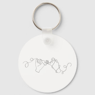 pinky-löfte nyckelring