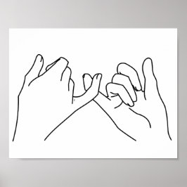 pinky-löfte poster