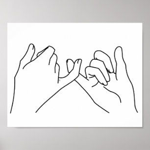 pinky-löfte poster