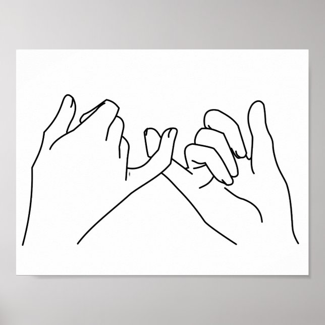 pinky-löfte poster (Framsidan)