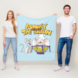 Pinky och hjärnan Laboratorievetenskap Fleecefilt