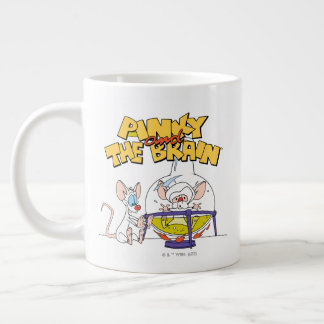Pinky och hjärnan | Laboratorievetenskap Jumbo Mugg