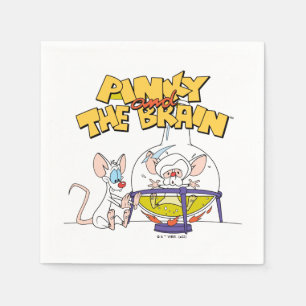Pinky och hjärnan Laboratorievetenskap Pappersservett