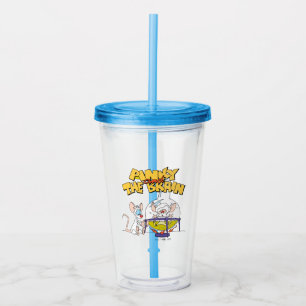 Pinky och hjärnan Laboratorievetenskap Take Away Mugg