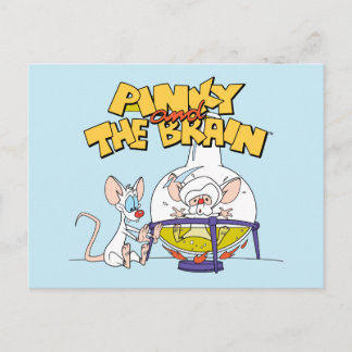 Pinky och hjärnan | Laboratorievetenskap Vykort
