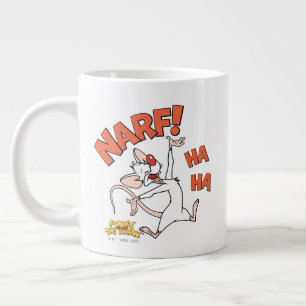 Pinky och hjärnan Pinky "Narf!" Jumbo Mugg